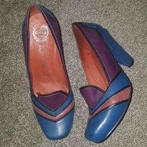 Jeffrey Campbell "Lope" Multicolor Pumps